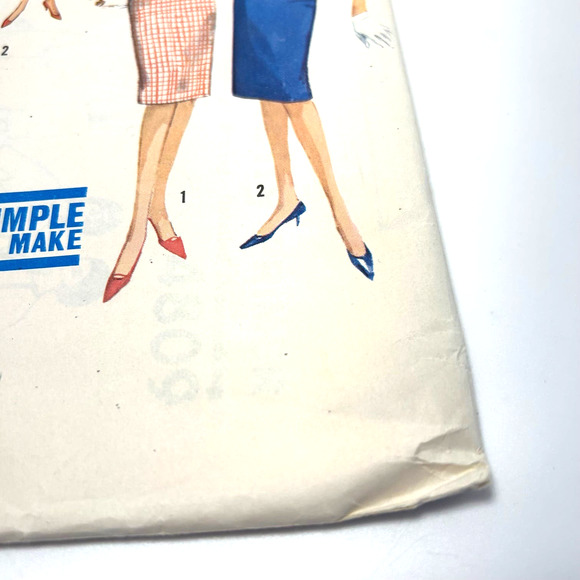 Simplicity Vintage1960's Pattern #4809 Blouse/Suit/Reversible Jacket Size 14 - Picture 4 of 6